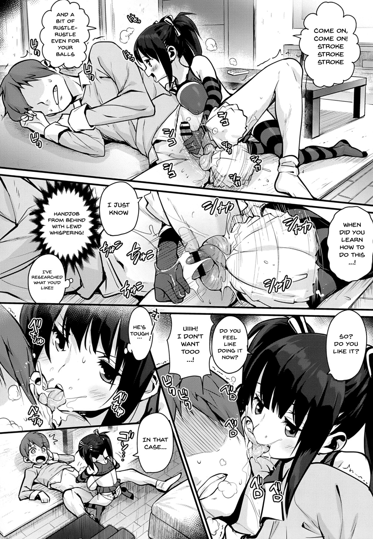 Hentai Manga Comic-I'll Squeeze You With These-Chapter 3-6